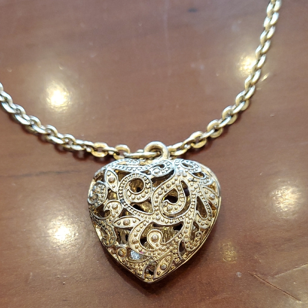 Vintage Heart Necklace